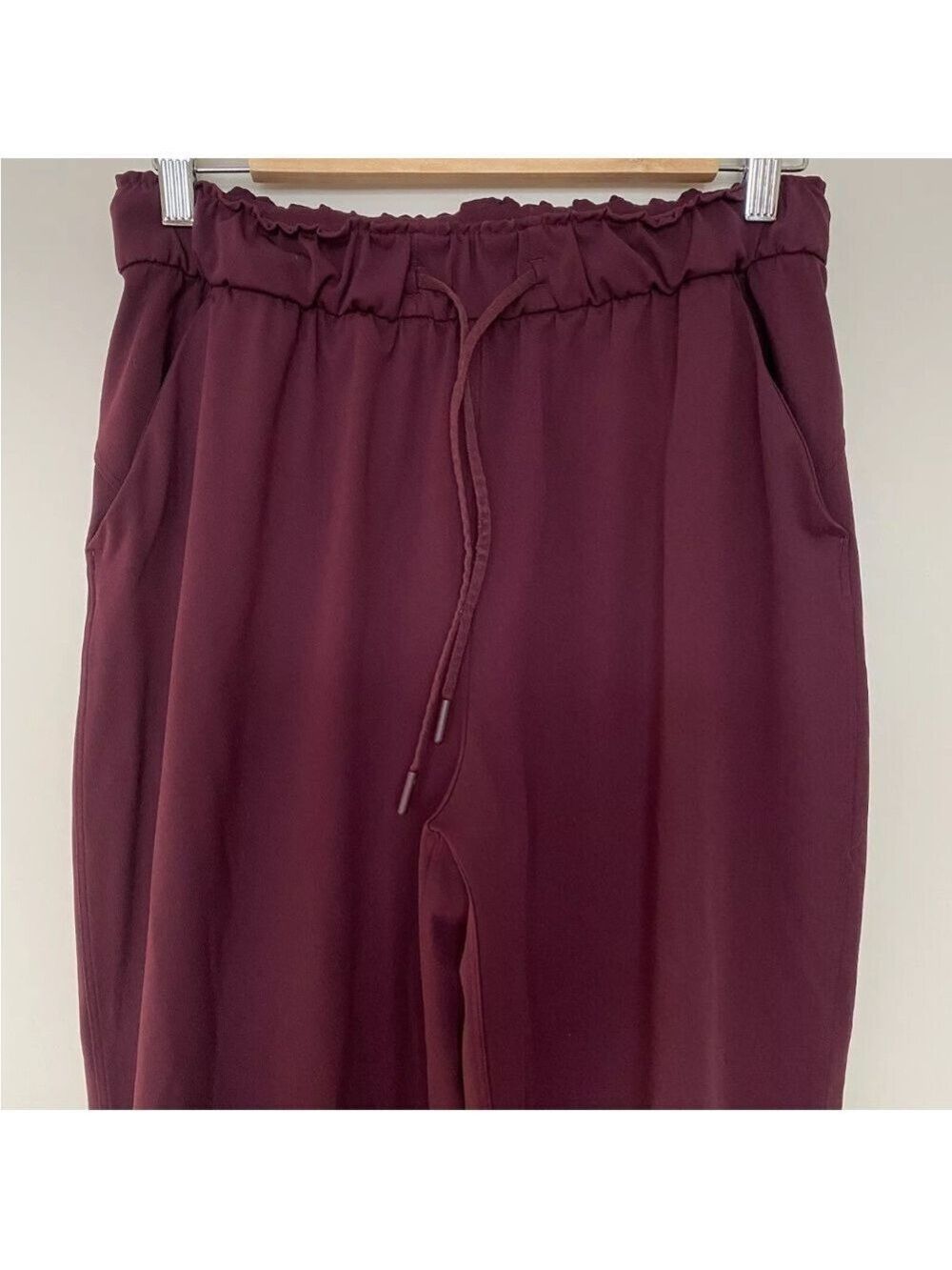 Lululemon Keep Moving 7/8 Pant High Rise Size 8 Cassis Full-On Luxtreme - Picture 6 of 14